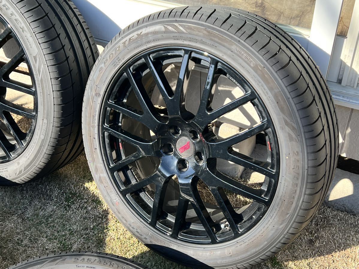 スバル フォレスターtS 純正STiホイール BBS製19インチ SJGなどに