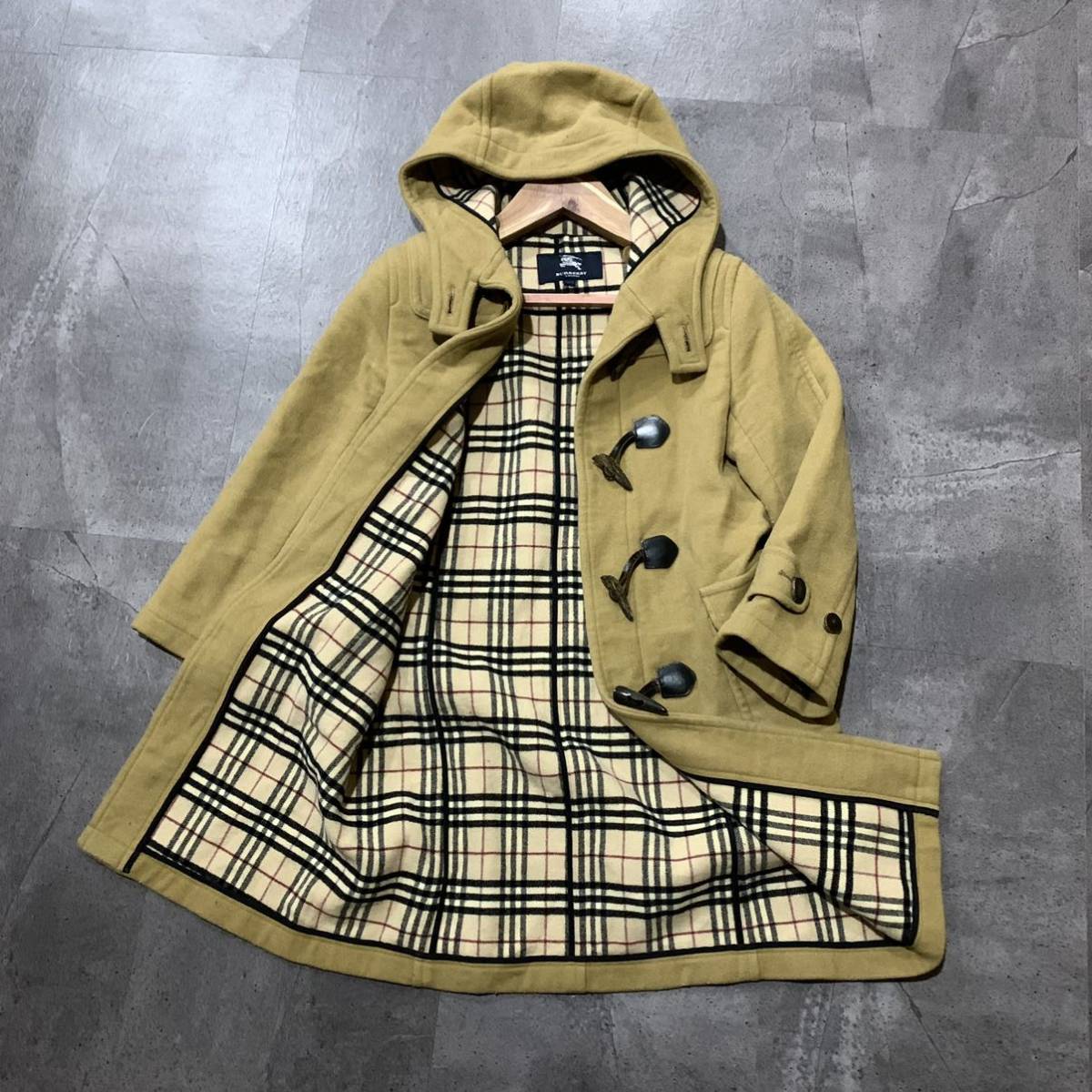 XX ☆ 高級ラグジュアリー服 [日本製] 名作!!ノバチェック柄 'BURBERRY
