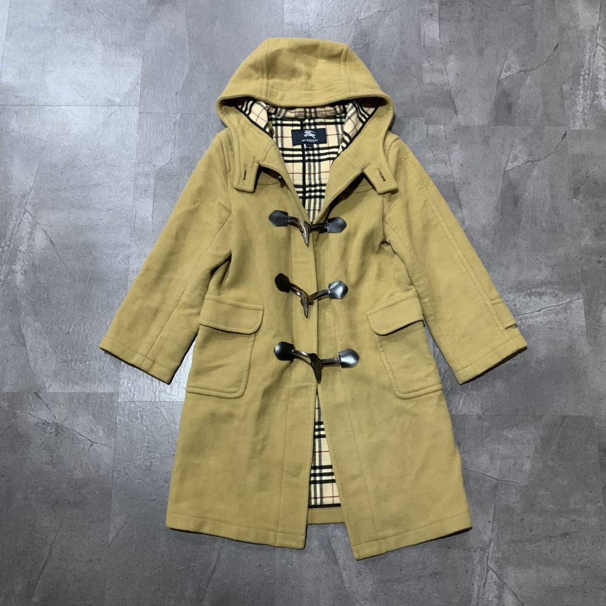 XX ☆ 高級ラグジュアリー服 [日本製] 名作!!ノバチェック柄 'BURBERRY