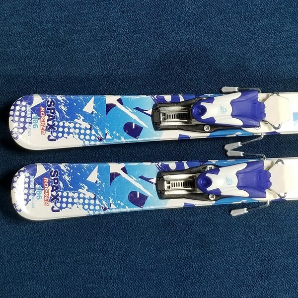 メンテ済 96cm 靴18cm KAZAMA 子供用スキーセット 中古 メンテ済 96cm