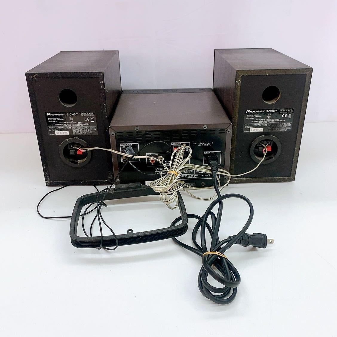 1AA19 Pioneer/パイオニア CDミニコンポーネントシステム X-CM32BT
