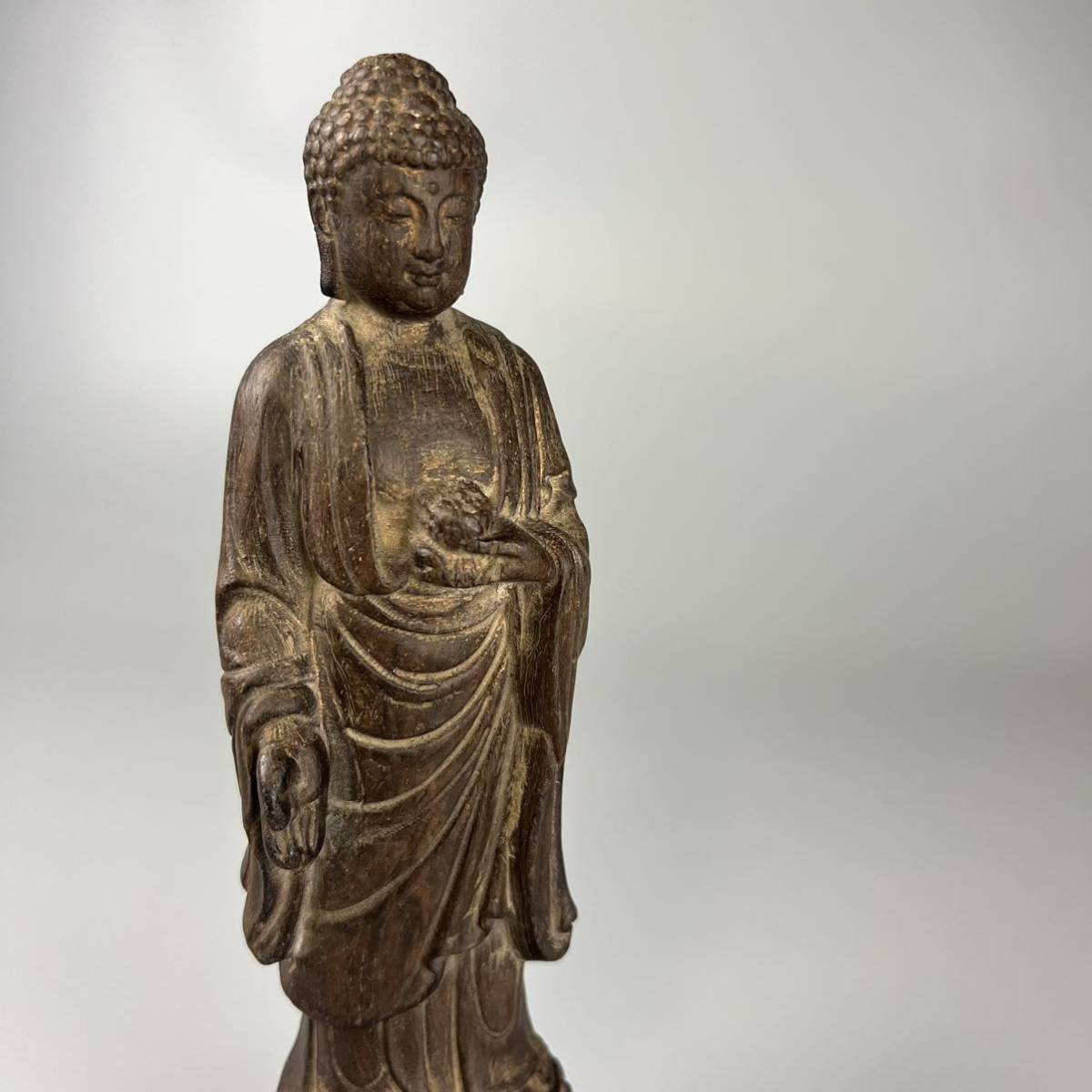 釈迦如来 仏像 | 木彫り 仏教美術 木彫 釈迦 高さ30cm」の人気商品一覧