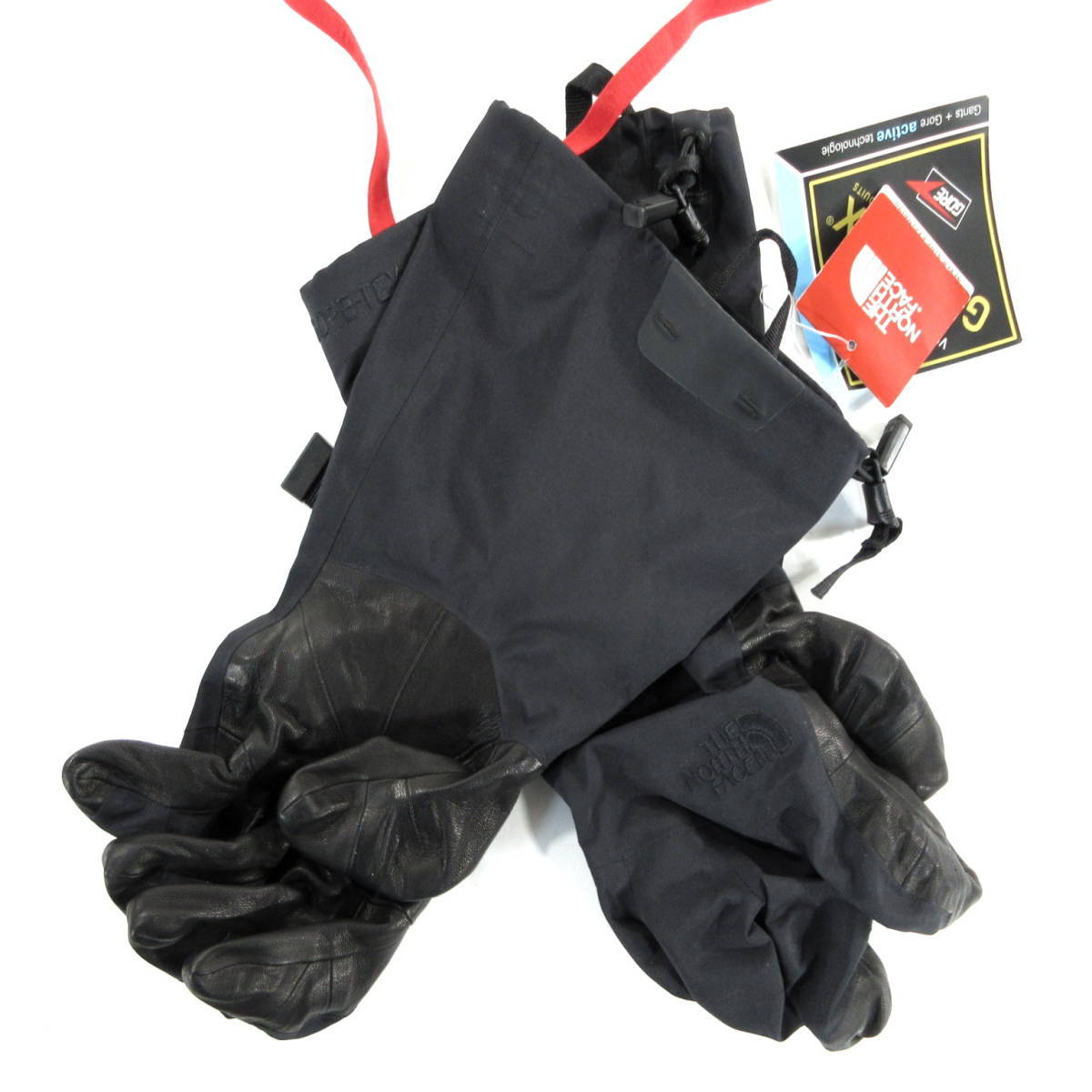 定2.6万 新品◆THE NORTH FACE◆防水 透湿 防風 GORE-TEX マウンテンガイド シェルグローブ M 黒◆ノースフェイス NN61700◆J537