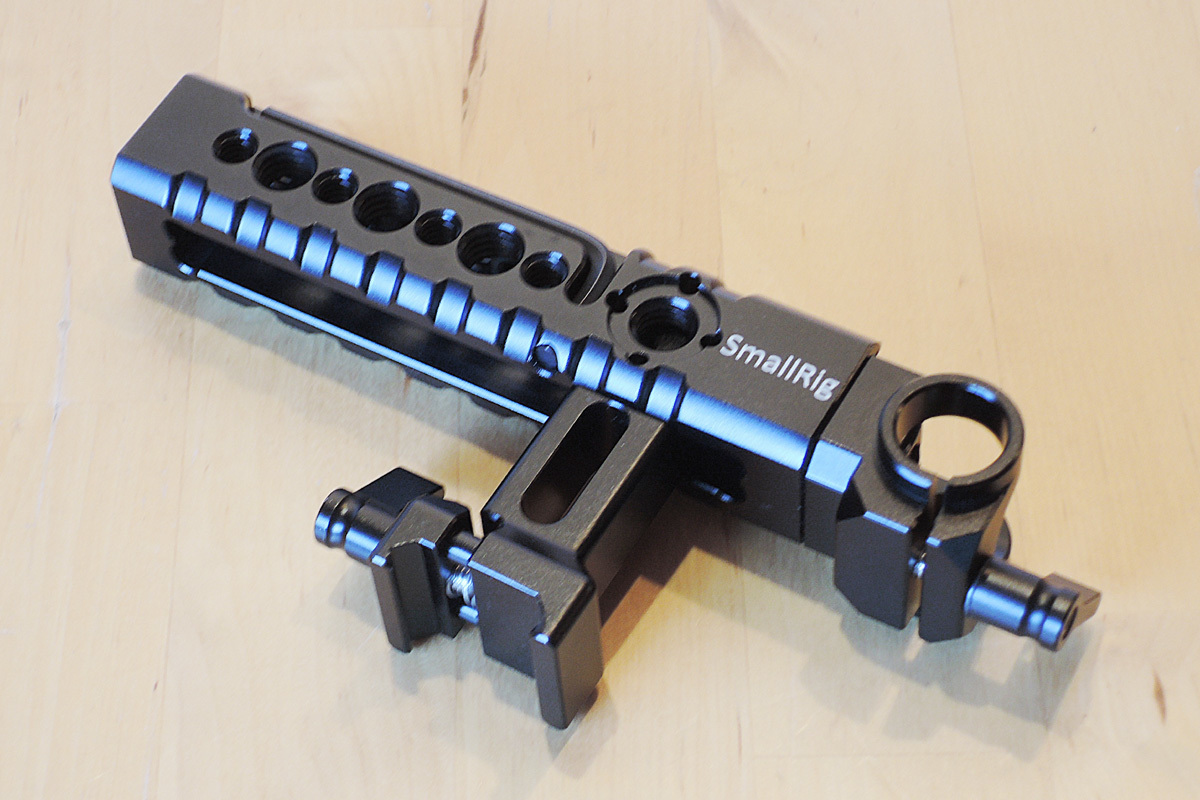 SmallRig DSLR用NATOハンドル 1955　15mmシングルロッドクランプ付