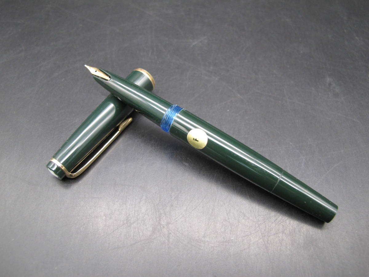 MONTBLANC 1円 モンブラン No.32 ペン先 585 万年筆 ブラック BP095