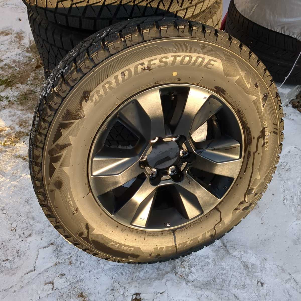 プラド 17インチ ホイールセット ブリヂストンDM-V2 プラド 17インチ ホイールセット ブリヂストンDM-V2