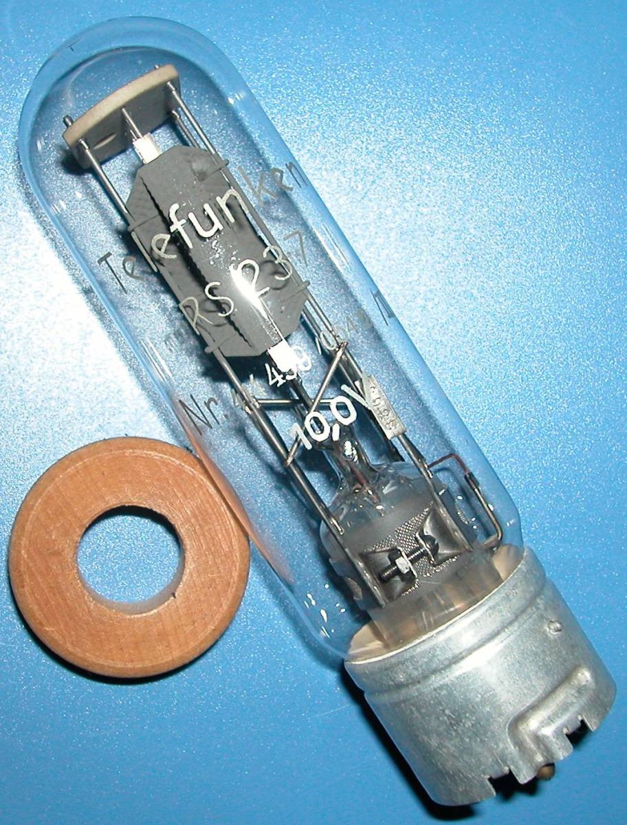 【最新作，限定セール】 ＲＳ２３７ テレフンケン ２１１類似出力管 ジャンク品を１本(真空管)｜売買されたオークション情報、yahooの商品情報をアーカイブ公開 - オークファン 真空管