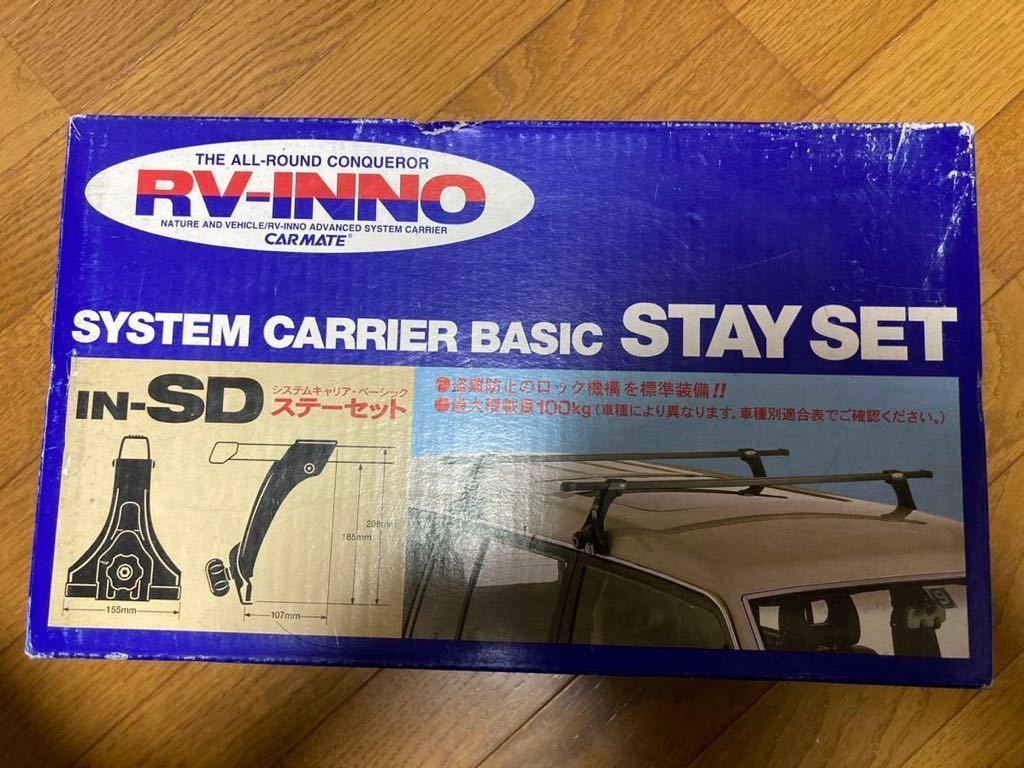 RV-INNO IN-SD ジムニー JA11にて使用 RV-INNO ルーフキャリア IN-SD