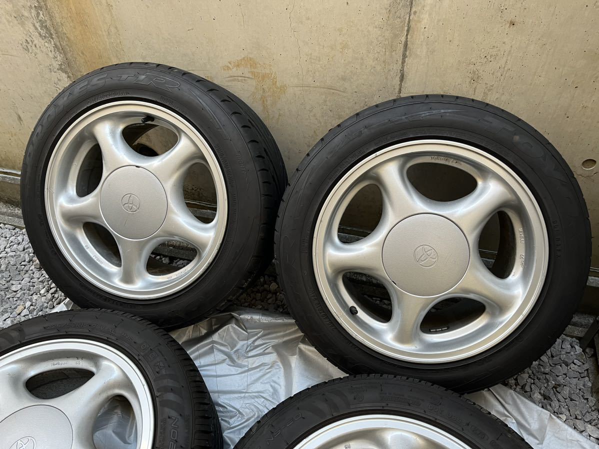 タイヤ使えます JZA80 スープラ 純正 ホイール 16インチ 8J 9J 225/50 
