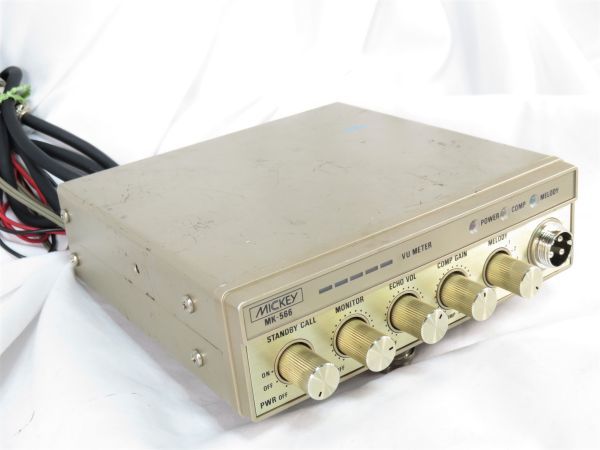 MICKEY MK-566 エコーチェンバー・マイクコンプレッサー NASA4P CB無線