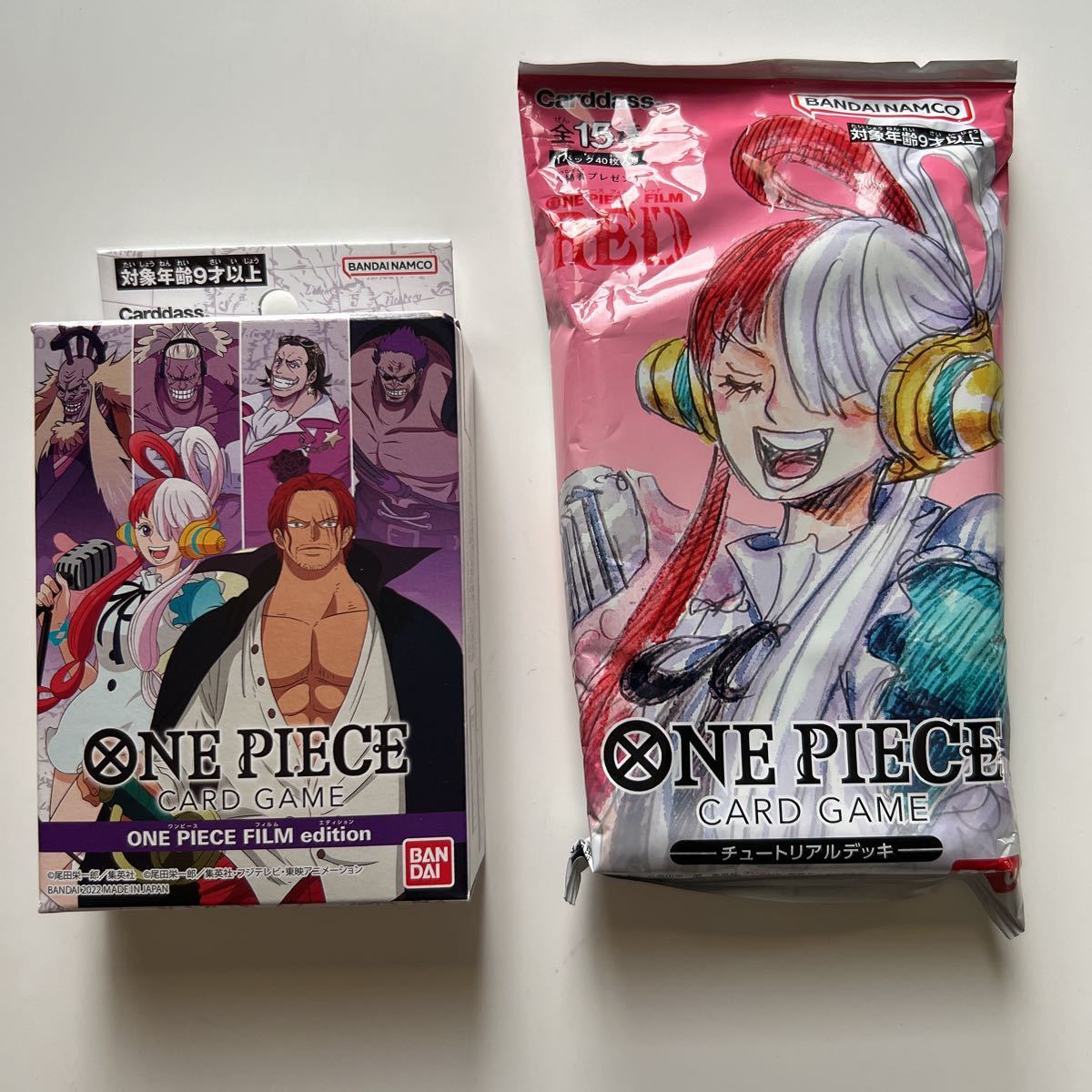 ONE PIECE ワンピースカードゲーム　フィルムエディション　チュートリアルデッキ　ウタ　セット