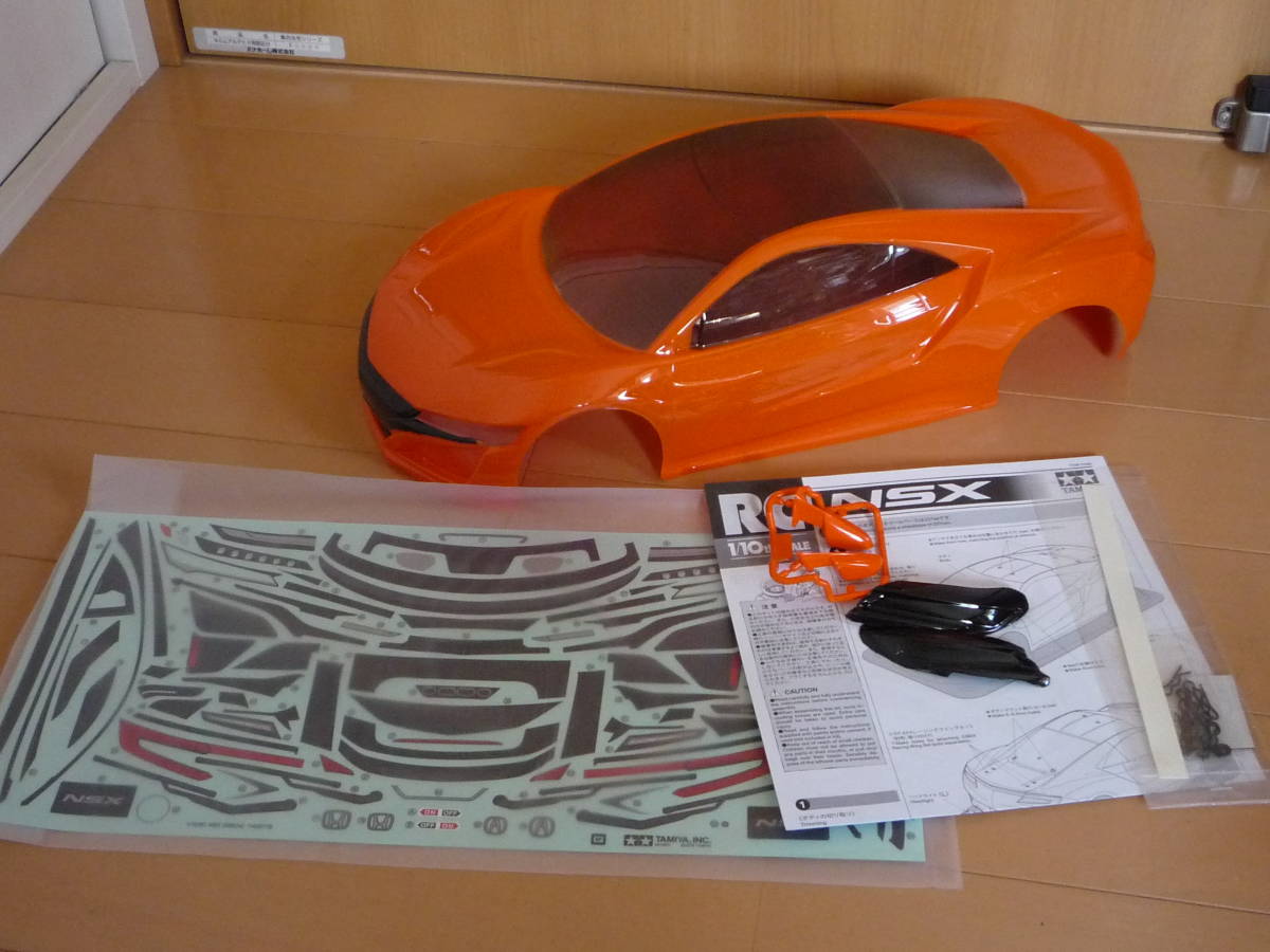 HOT，豊富な タミヤ1/10RC ホンダNSX 塗装済み未組立ボディ/タミグラ/タミチャレ/TA08/TB-05/TT-01/TT-02/TA07などに(ボディ)｜売買されたオークション情報、yahooの商品情報をアーカイブ公開 - オークファン ボディ