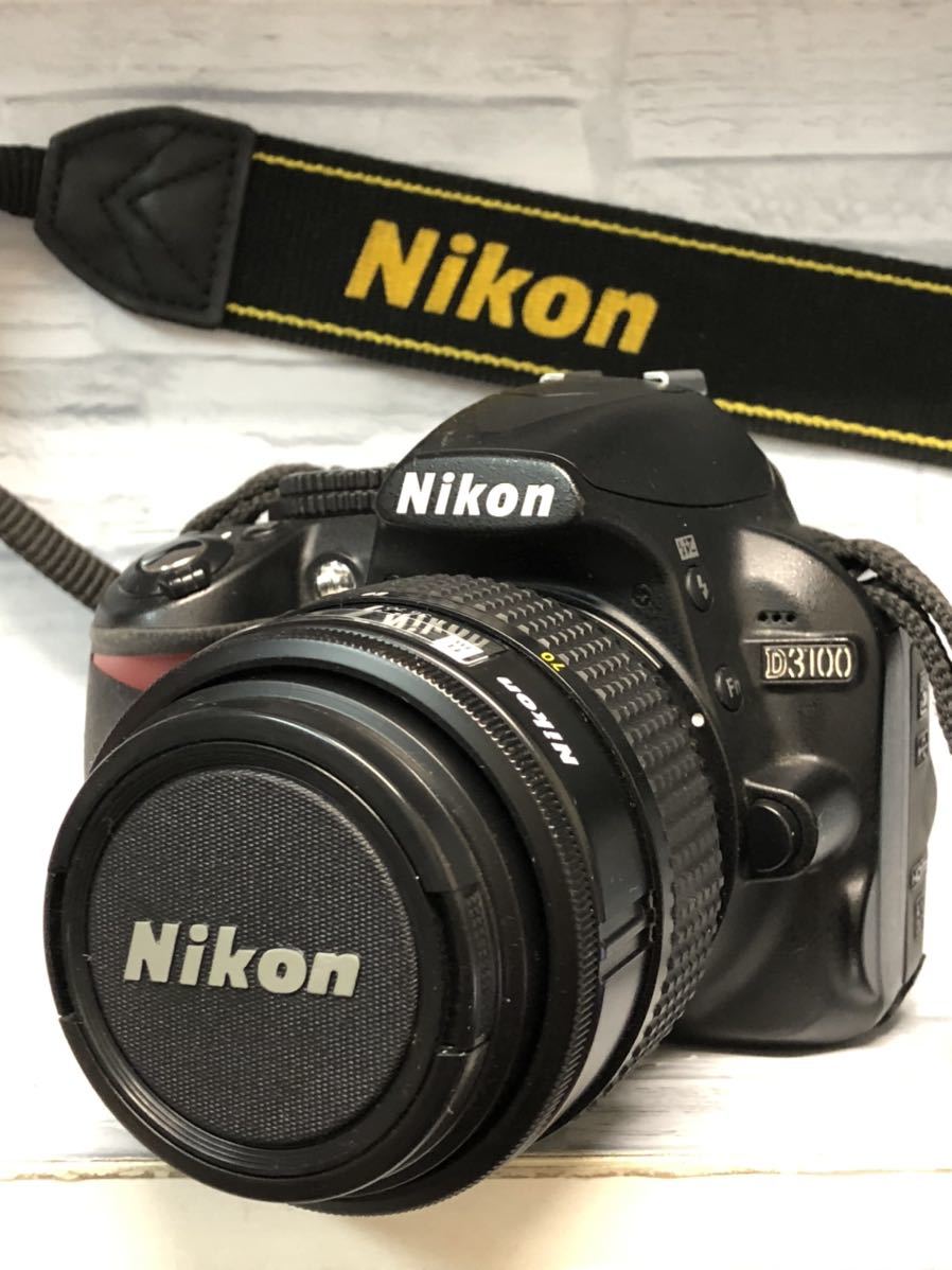 NICON ニコン D3100 デジタルカメラ AF NIKKOR 35-70㎜ 1：3.3-4.5 