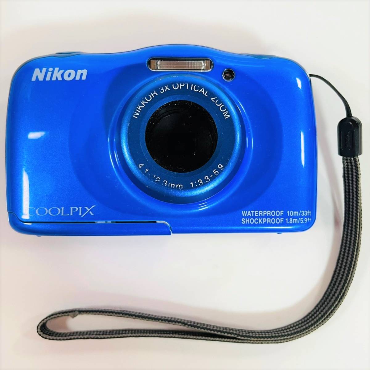 602【通電/動作OK】Nikon COOLPIX W100 デジカメ コンパクト デジタル