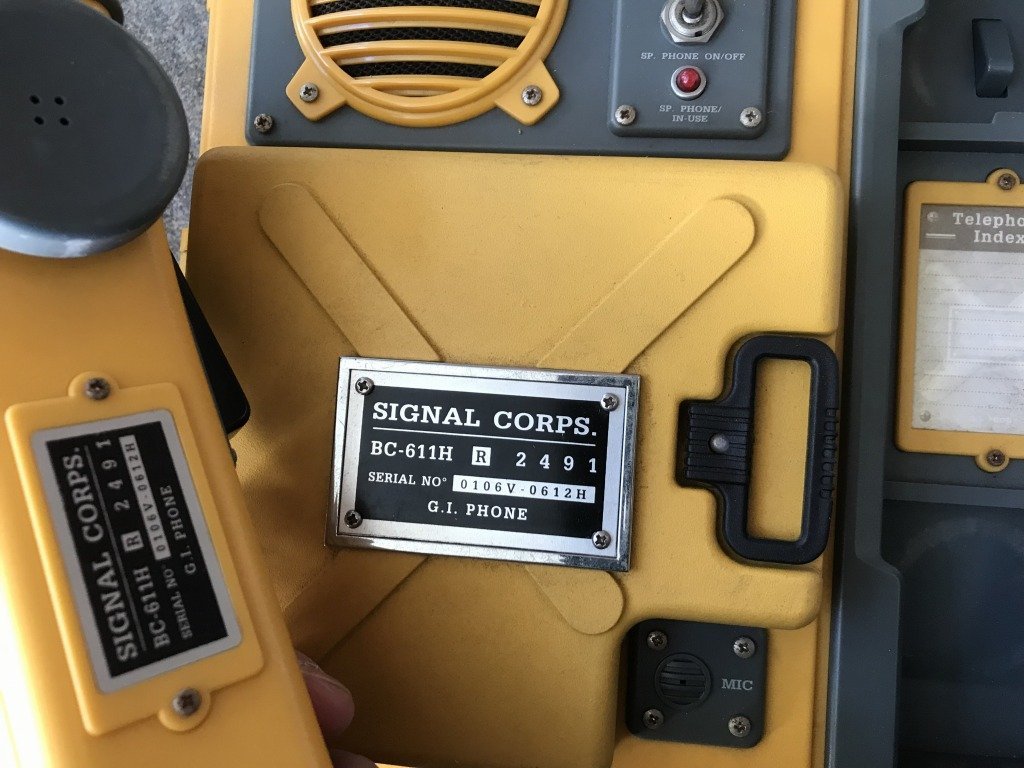 ミリタリー壁掛け電話機G.I. PHONE ミリタリー壁掛け電話機G.I. PHONE