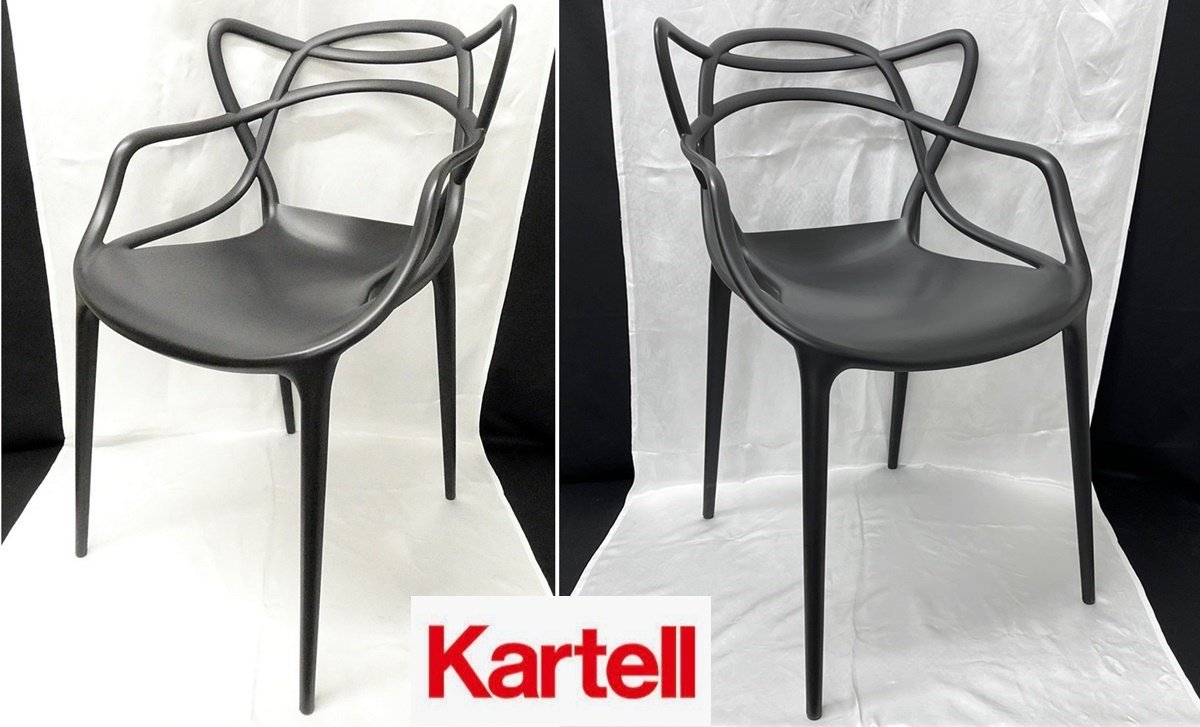 鋤②【愛知県/引取可】2脚セット Kartell Louis Ghost カルテル ルイ