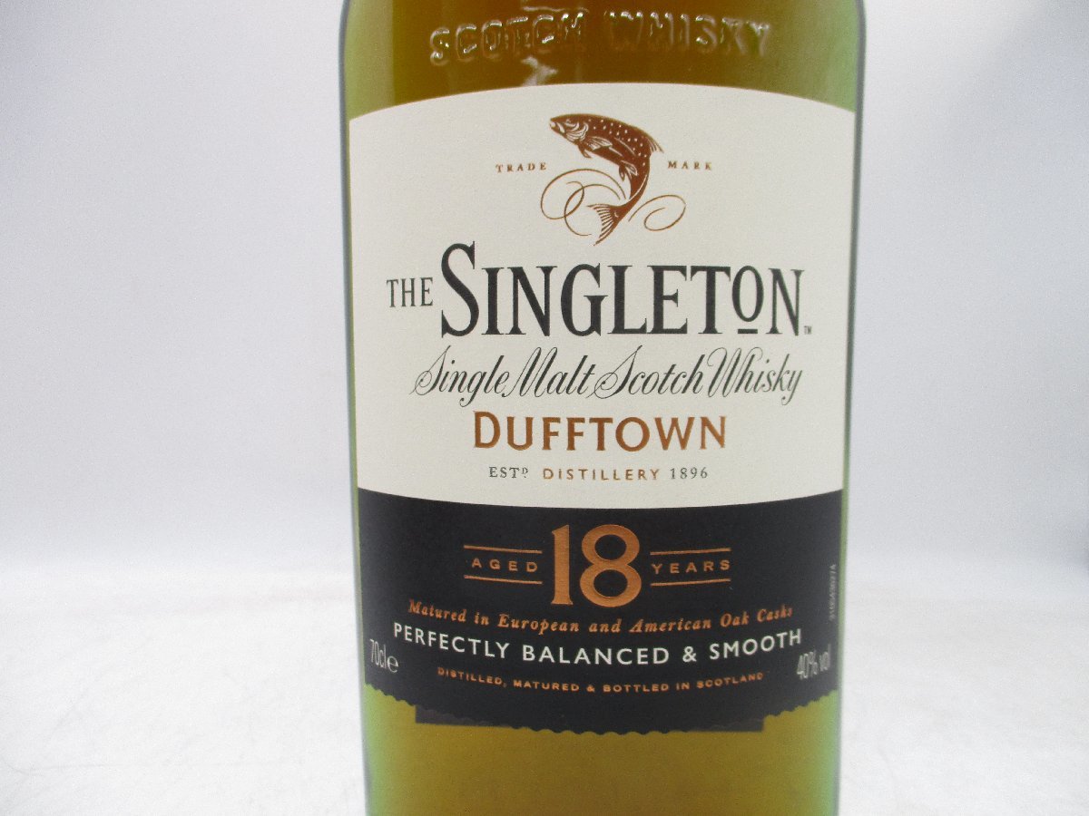 THE SINGLETON 18年 DUFFTOWN ザ シングルトン ダフタウン シングル