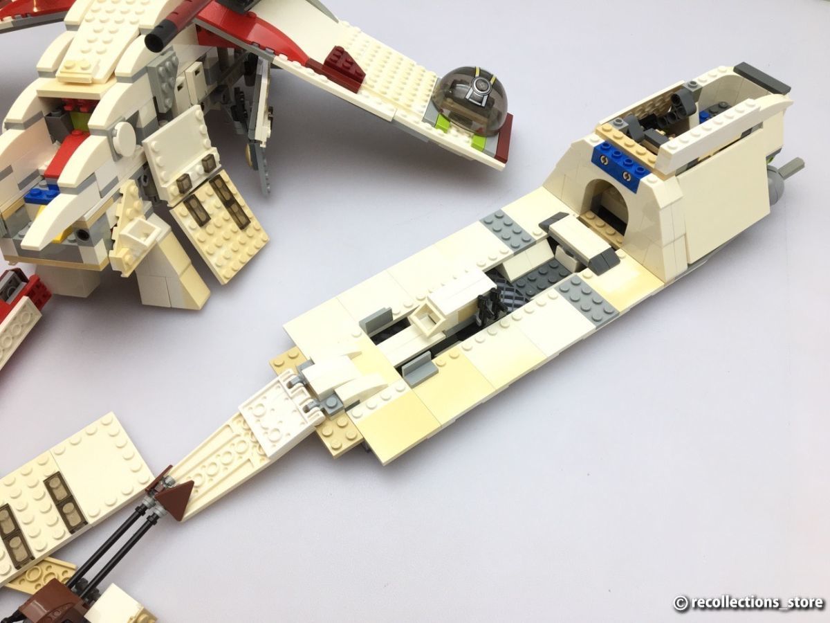 LEGO 7676 スターウォーズ リパブリック アタック ガンシップ 完成品 