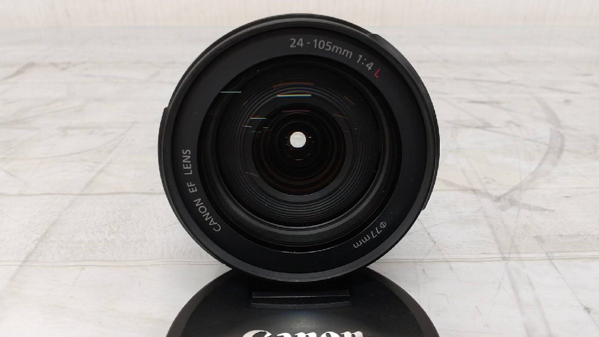 m2366 ジャンク品 Canon キャノン レンズ EF 24-105mm 1:4 L IS USM