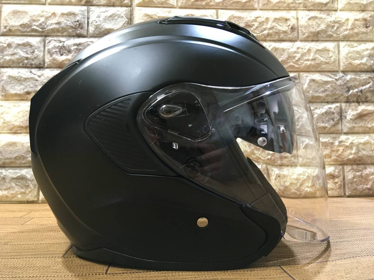 OGK KABUTO EXCEED | ジェットヘルメット マットブラック Kabuto 