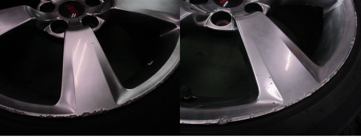 スバル インプレッサ ＷＲＸ ＳＴＩ純正＆ブリヂストン ＶＲＸ ２４５/４０Ｒ１８スタッドレスセット☆18×8.5J +55☆PCD114.3☆GRB WRX インプレッサ スバル 交換用にスバル 純正OP 2022年製