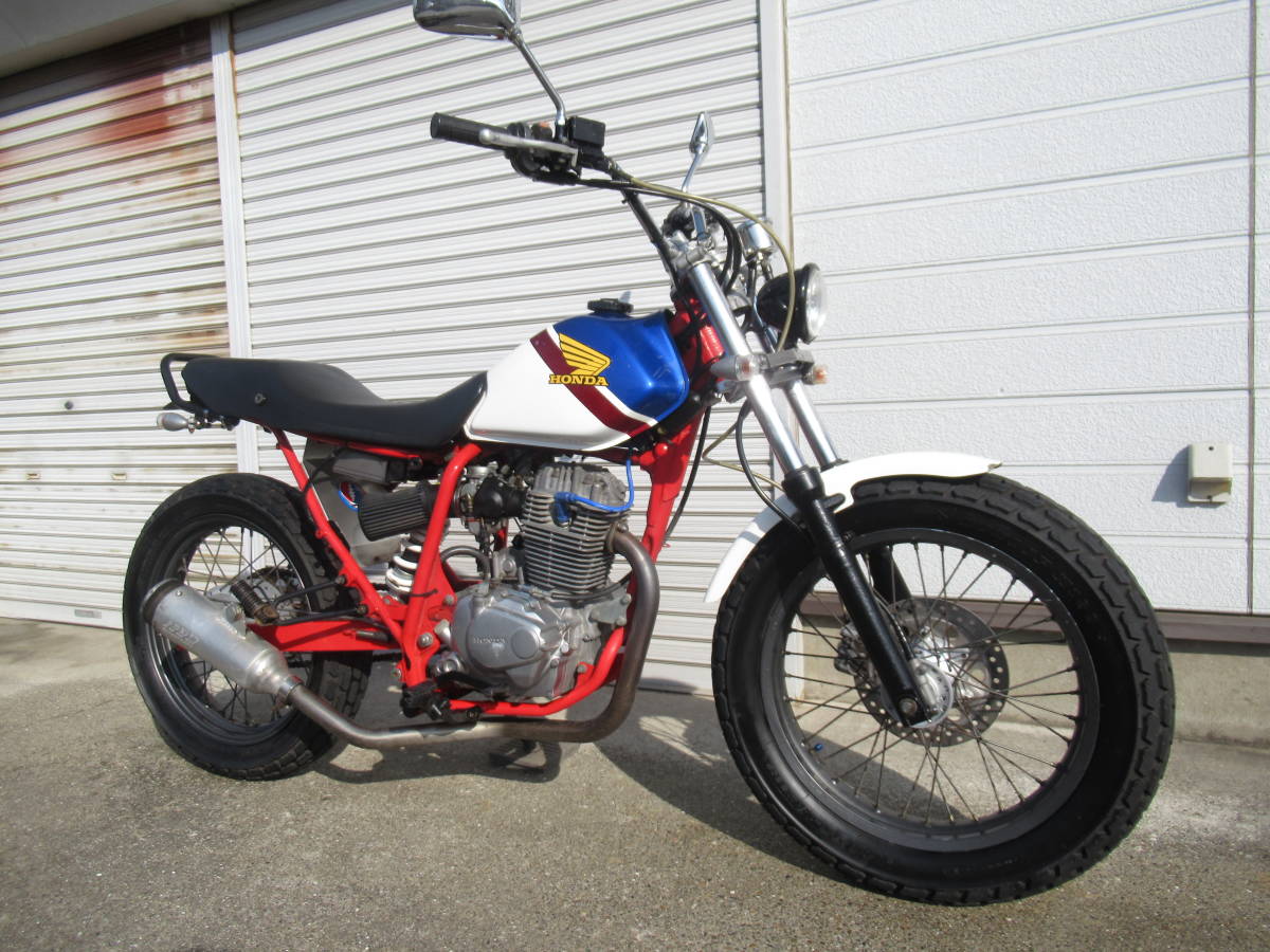 FTR223 カスタム レストア ベース 自賠責残有り（ホンダ FTR223 自賠責 