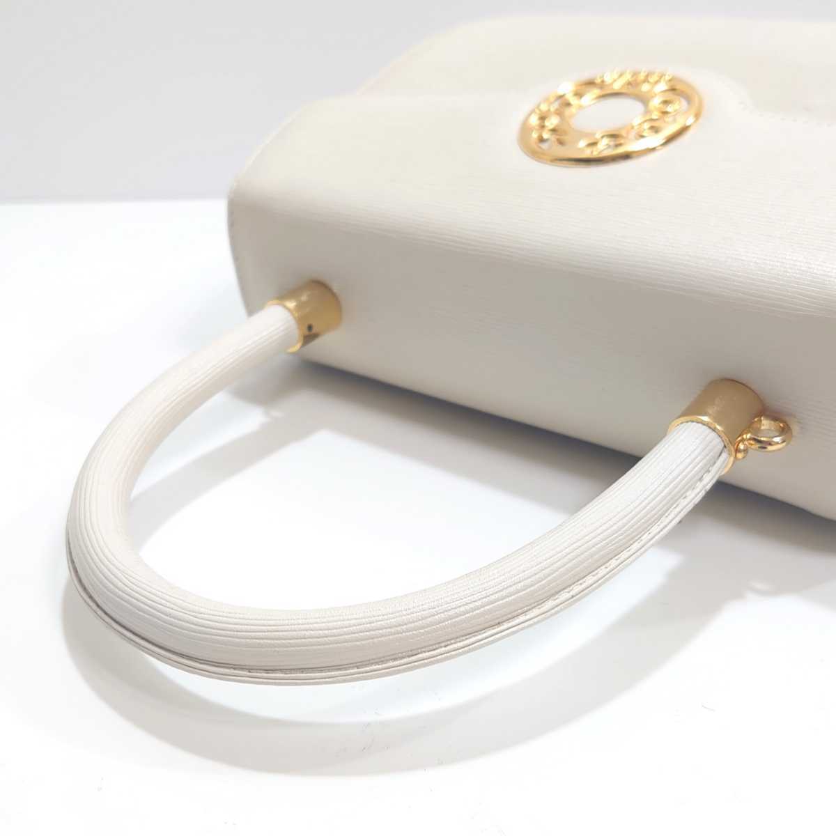 ☆極美品 激レア HANAE MORI ハナエモリ サークルロゴ 2WAY 