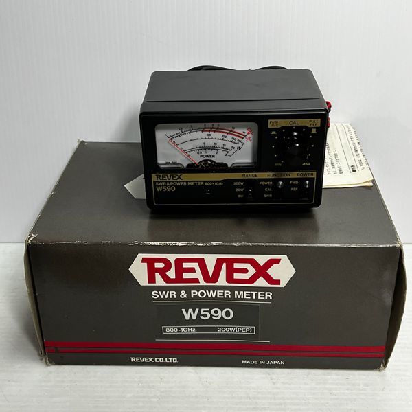 W590 REVEX SWR - METER POWER & Revex & メルカリ Meter