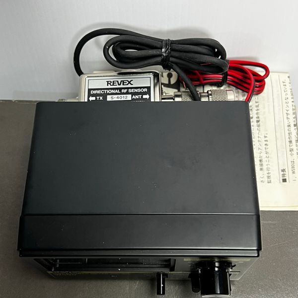 REVEX W590 S-4012 SWR&POWER METER パワー計 パワーメーター 未使用品