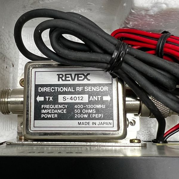 REVEX W590 S-4012 SWR&POWER METER パワー計 パワーメーター 未使用品
