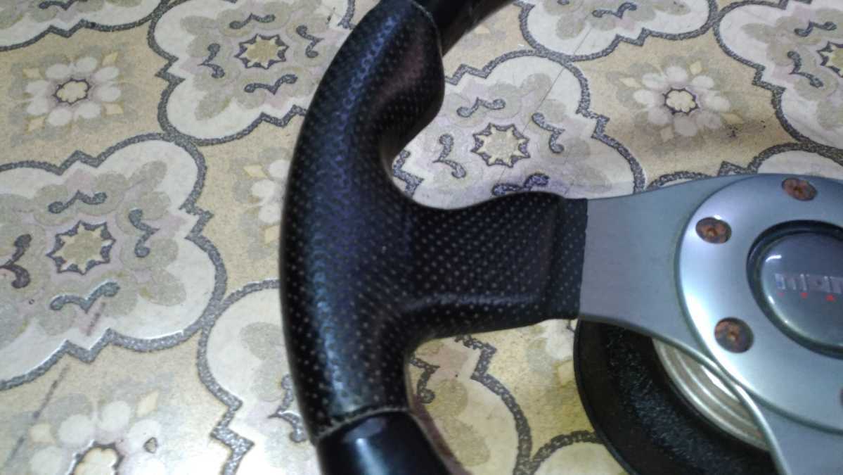 MOMO RACE モモ ステアリング ハンドル レース 汎用品 ホイール 黒系