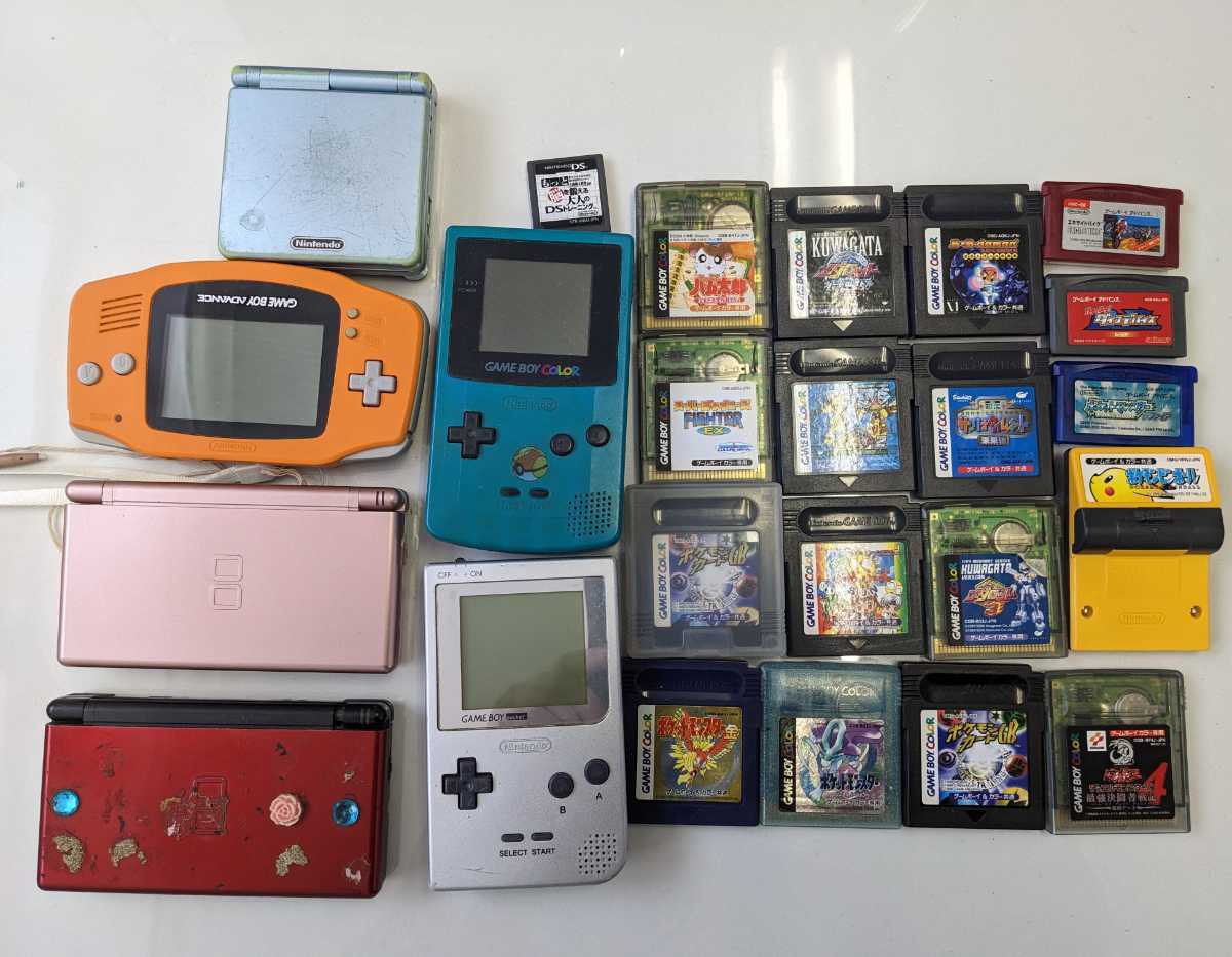DS ジャンク ゲームボーイカラー GBAで遊びたいDS・DSLiteをGBA専用機 