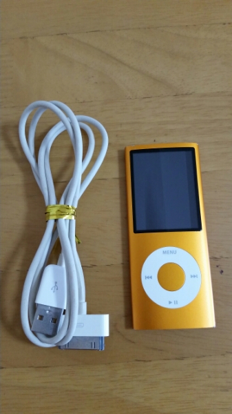 中古☆Apple アップル iPod nano 8GB A1285 USBコード ☆