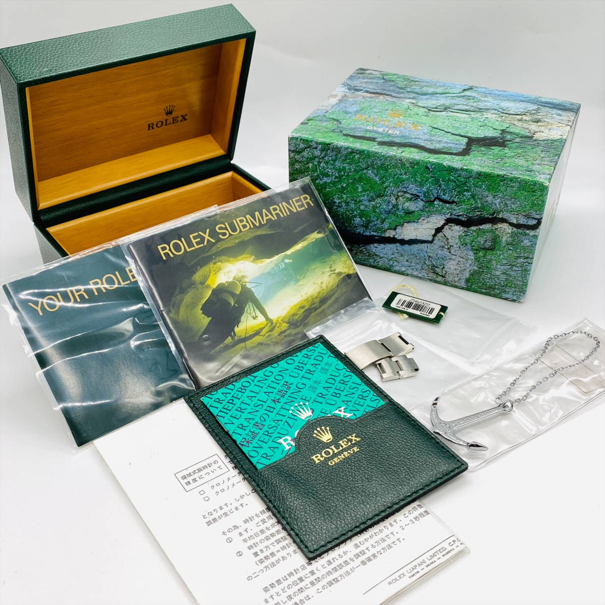 正規品ロレックス箱保証書