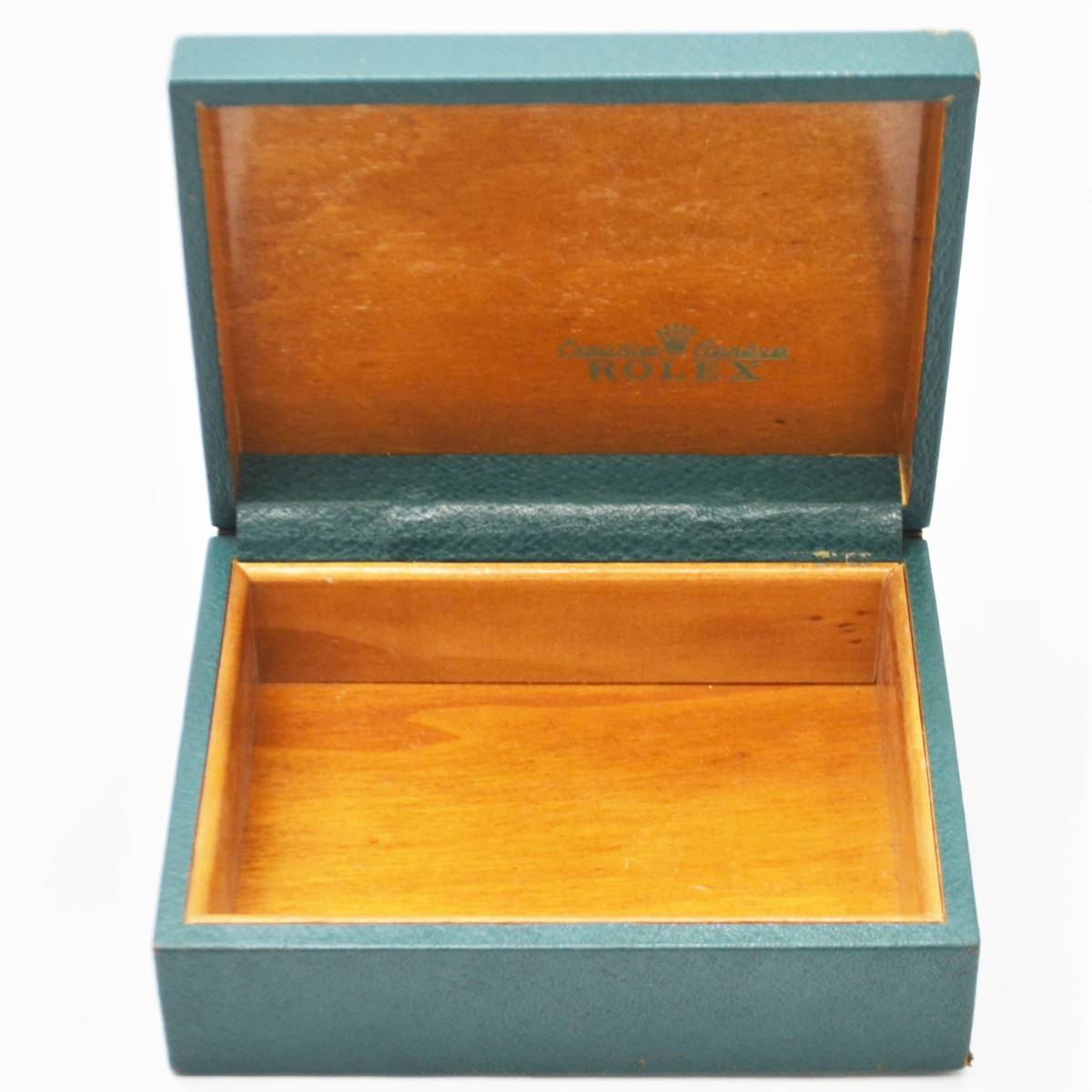 S 1円スタート ROLEX ロレックス ケース 空箱 緑箱 BOX 台座付き