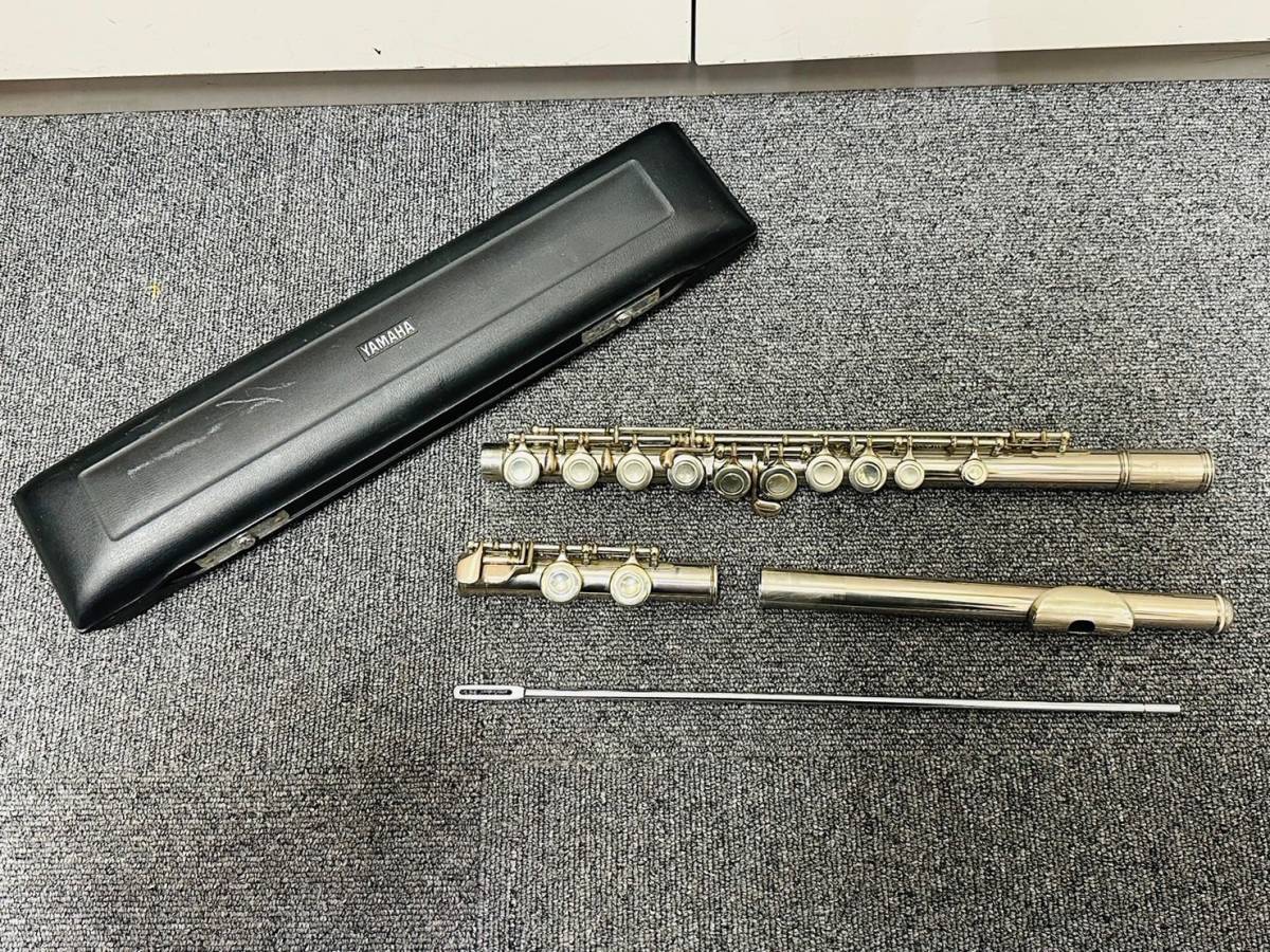 B-9802】1円～ YAMAHA ヤマハ フルート YFL-23 ハードケース付き 音楽
