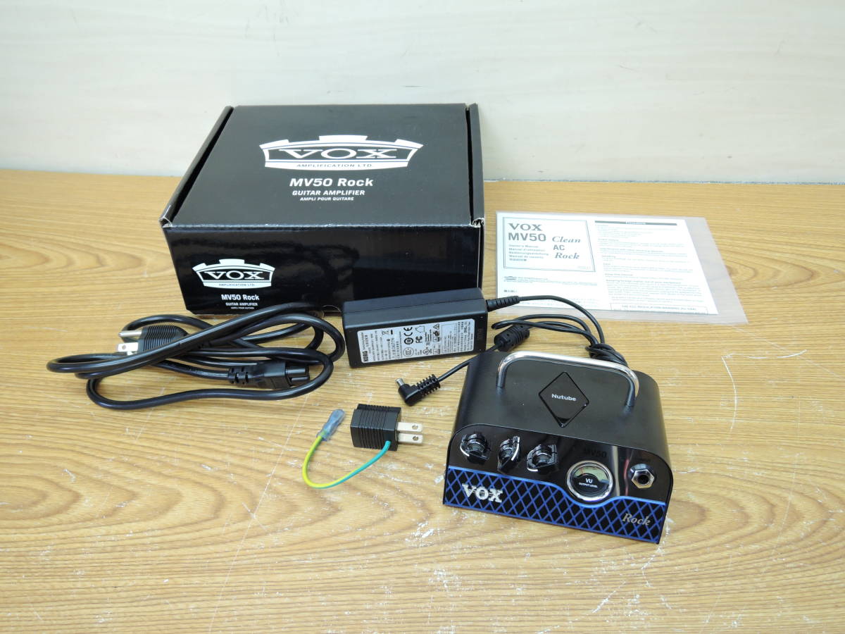 MV50 VOX - Vox Amps Rock Nutube搭載 Clean 小型 ヘッド・アンプ 魔法
