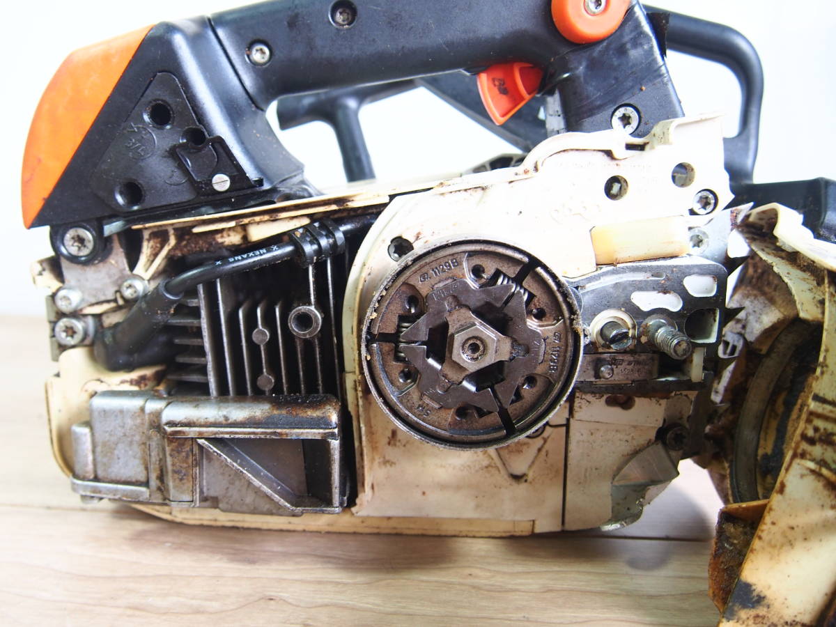 ☆【T0106-5】 STIHL スチール MS200T エンジンチェーンソー ジャンク 