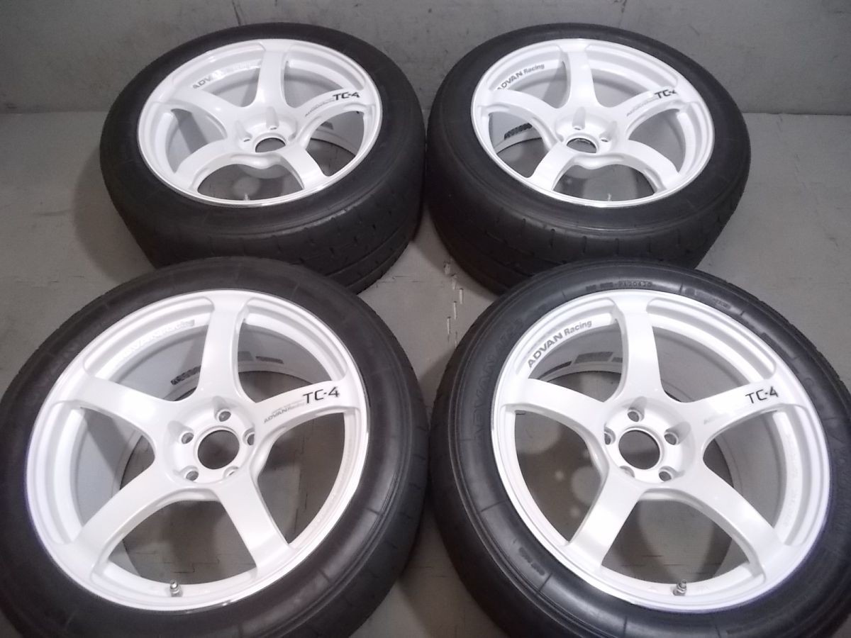 ☆送料無料!☆ヨコハマ アドバン TC4 18インチホイール 10J+32 5穴 