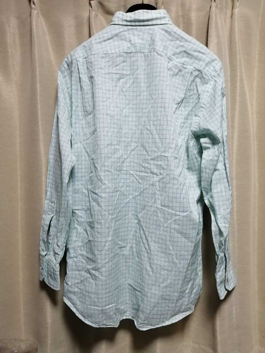 HERMES エルメス セリエ ボタン トップ シルバー コイン 大きいサイズ エルメスセリエボタンシルバー最高傑作気品溢れる存在感  春色爽やか全面チェックセリエボタン長袖シャツ ビッグサイズ 銀 チャーム