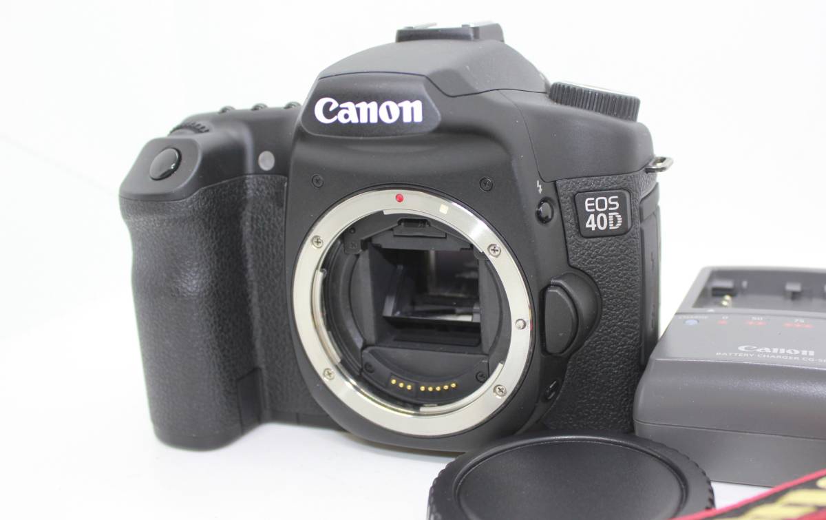 ★美品★ CANON キャノン EOS 40D ボディ バッテリー付属 #N100