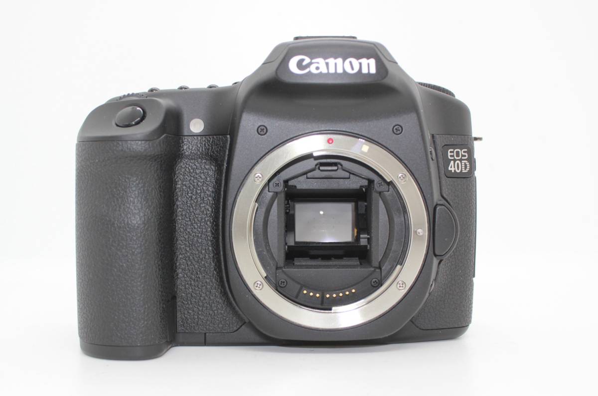 ☆美品☆ CANON キャノン EOS 40D ボディ バッテリー付属 #N100 【公式