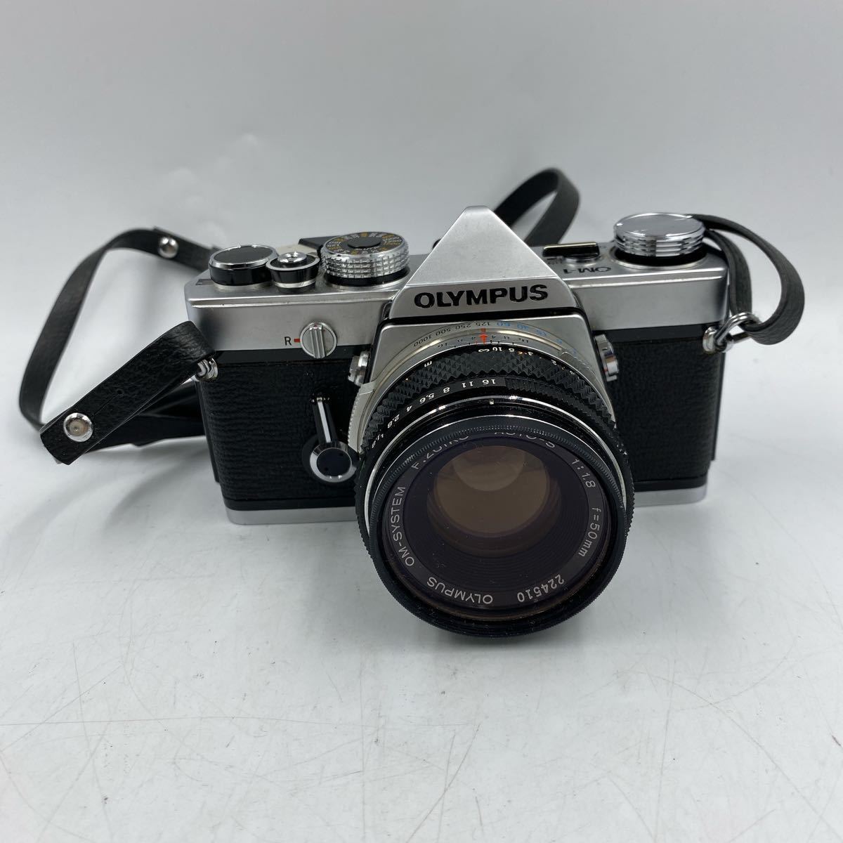 1H18 OLYMPUS オリンパス フィルムカメラ OM-1 レンズ 1:1.8 f=50mm