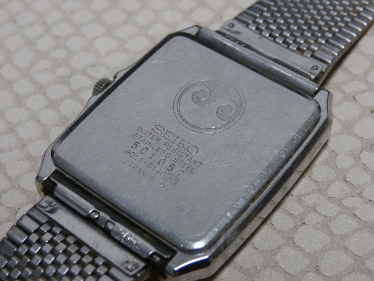 SEIKO セイコー Chronos クロノス 9021-5140 クォーツ アナログ 3針 