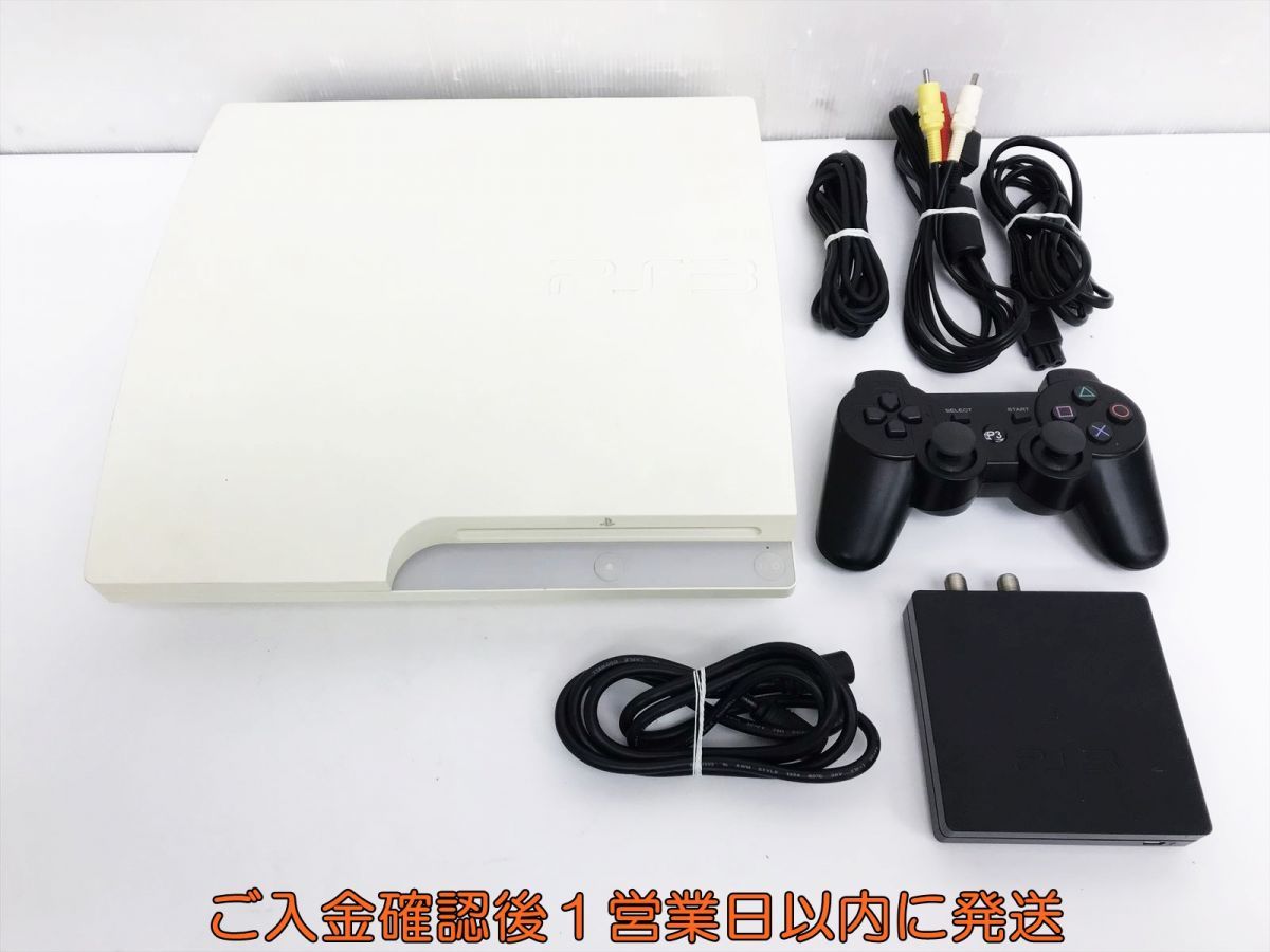 【1円】PS3 本体/トルネ セット 160GB ホワイト SONY PlayStation3 CECH-3000A 動作確認済み コントローラー 1A3000-1420ke/G4