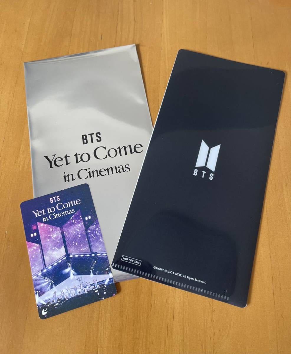 BTS チケットホルダー 映画 ムビチケ - to Come Yet 特典 前売特典 in