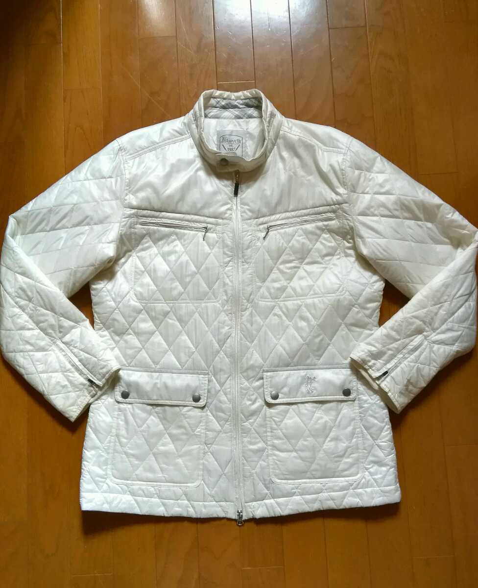 アシュワースキルティングジャケットLサンプル品