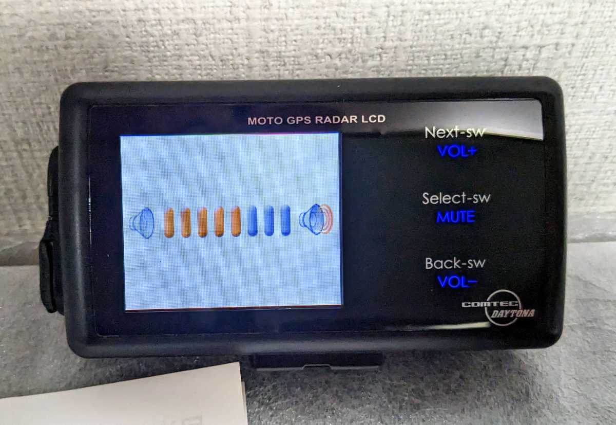 MOTO GPS RADAR DAYTONA デイトナ | LASER LCD Webike バイク用 MSSS