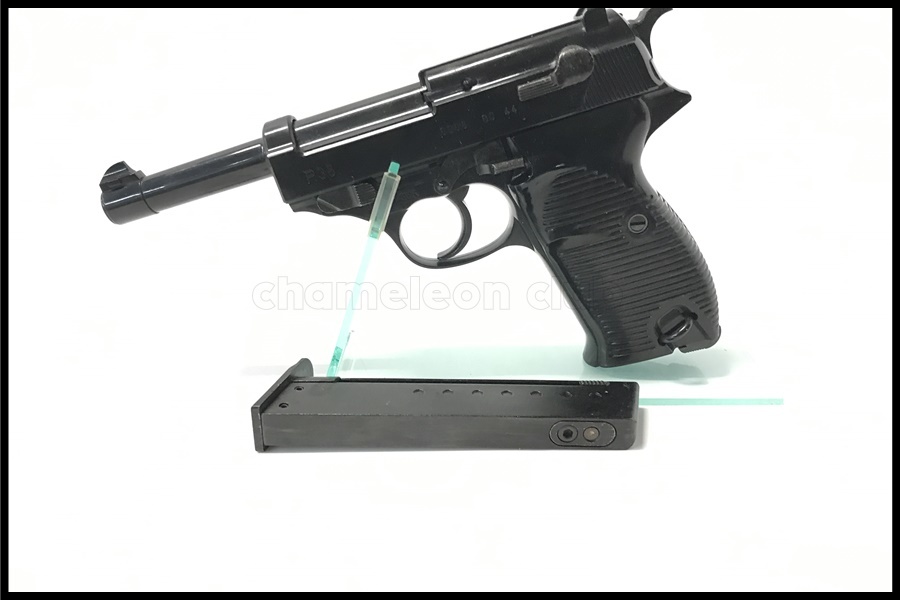 ウエスタンアームズ 東京)WA ワルサーP38ミリタリー固定スライド