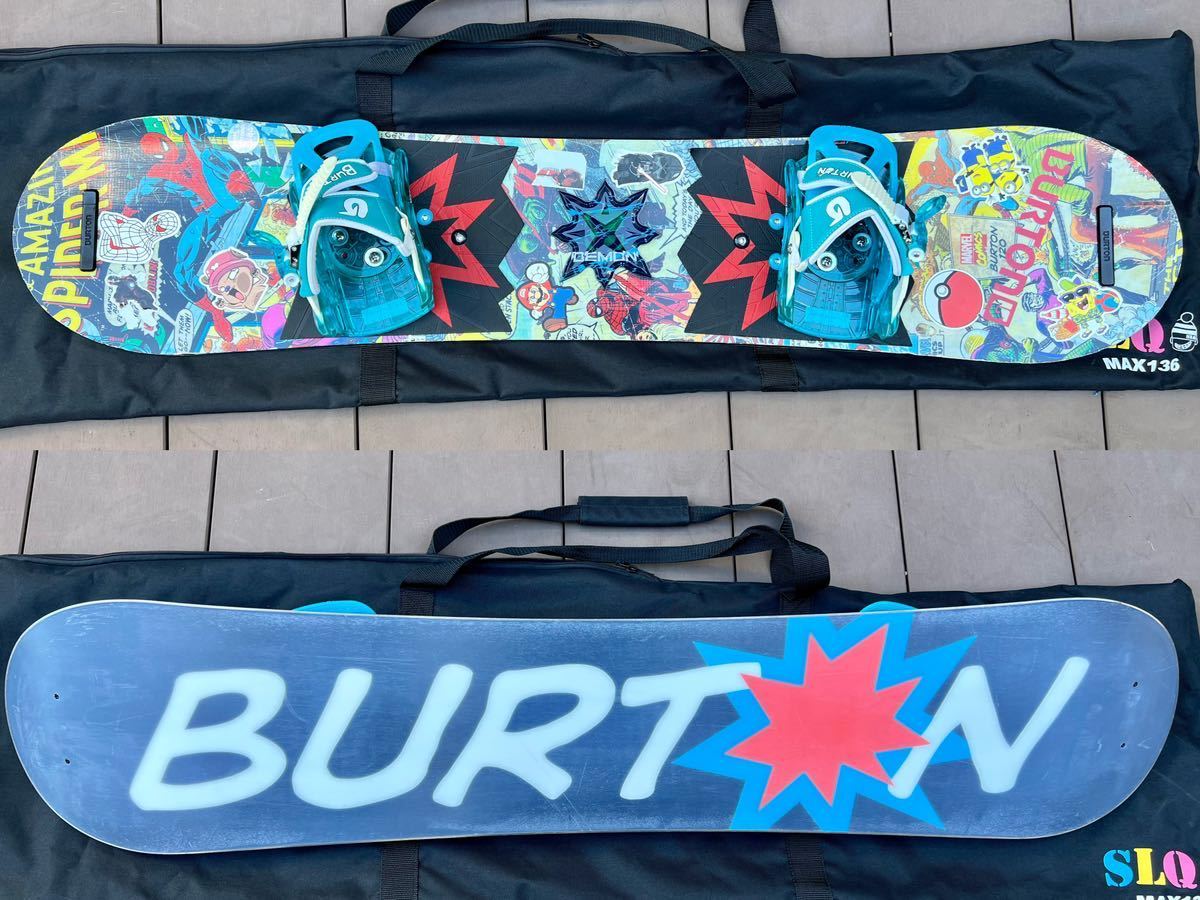 BURTON チョッパーCHOPPER 130 ビィンディング 2点セット Burton